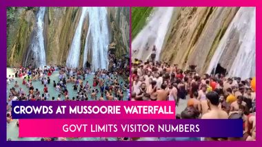 Crowds At Mussoorie Waterfall, Video Goes Viral, Government Limits Visitor Numbers