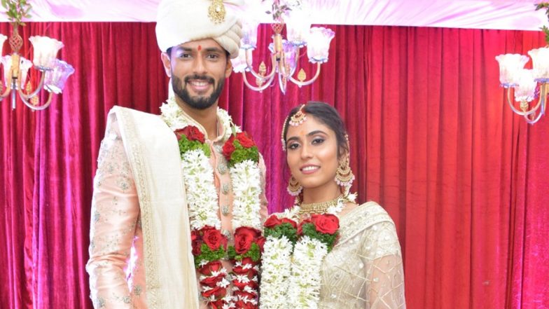 Indian Cricketer Shivam Dube Marries Longtime Girlfriend Anjum Khan (See Post)