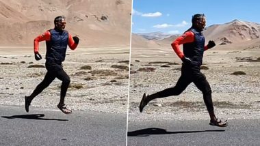 Milind Soman Is Missing the High Hills as He Shares Throwback Running Video From Ladakh, Says ‘There’s No Place like India’