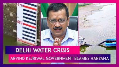 Delhi Water Crisis: Arvind Kejriwal Government Blames Haryana For Restricting Supply As Capital Reels Under Water Shortage