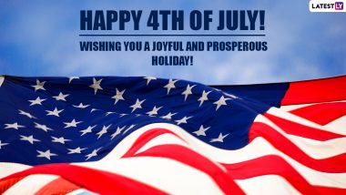 Happy Fourth of July 2021 Greetings for Family & Friends: WhatsApp Messages, 4th of July HD Images, Wishes, Facebook Quotes and Telegram GIFs to Celebrate US Independence Day