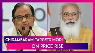 P Chidambaram Targets PM Narendra Modi On Price Rise, Says, ‘Inflation Will Not Go Away If You Pretend It Does Not Exist’