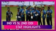 IND vs SL 2nd ODI Stat Highlights: Deepak Chahar Shines in India&rsquo;s Win