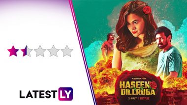 Haseen Dillruba Movie Review: Taapsee Pannu, Vikrant Massey and Harshvardhan Rane’s Twisted Love Triangle Is Quite a Drag! (LatestLY Exclusive)
