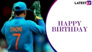 MS Dhoni Birthday Special: 10 Records the Former Indian Cricket Team Captain Still Holds