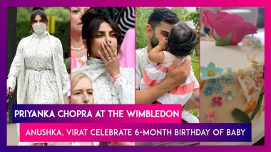 Priyanka Chopra’s Well-Spent Weekend At The Wimbledon; Anushka Sharma, Virat Kohli Celebrate Daughter Vamika’s 6-Month Birthday