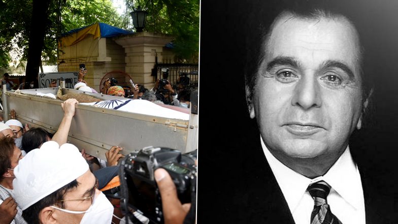 Dilip Kumar Funeral: The Late Actor Cremated With State Honours (View Pics And Videos)