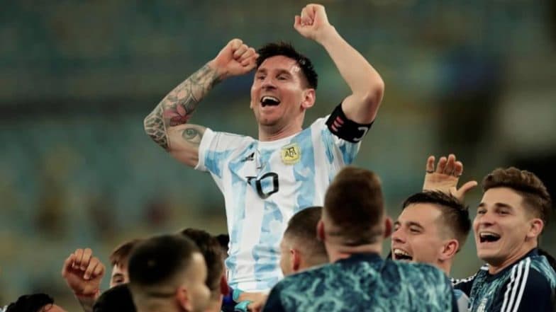 Lionel Messi&#39;s Lifelong Dream Turns Into Reality as a &#39;United&#39; Argentina  Better Brazil at the Maracana in Copa America 2021 Final | ⚽ LatestLY