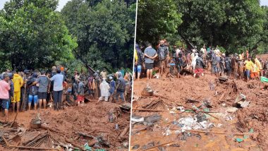 Maharashtra Rains: 11 Bodies Recovered in Satara's Ambeghar Landslide Incident, Rescue Operation Underway