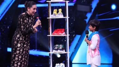 Super Dancer Chapter 4: Karisma Kapoor Gifts 5 Pairs of Shoes to Contestant Pruthviraj on the Reality Show