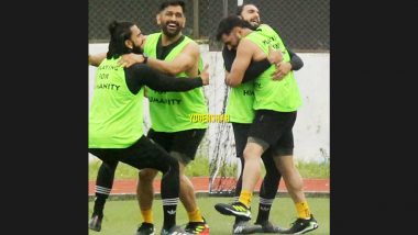 Ranveer Singh Giving MS Dhoni A Tight Hug Is Exactly What We Need Right Now (View Pic)