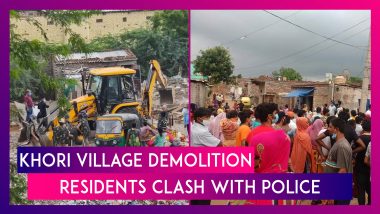 Khori Village: Supreme Court Ordered Demolition Drive Begins, Residents Clash With Police