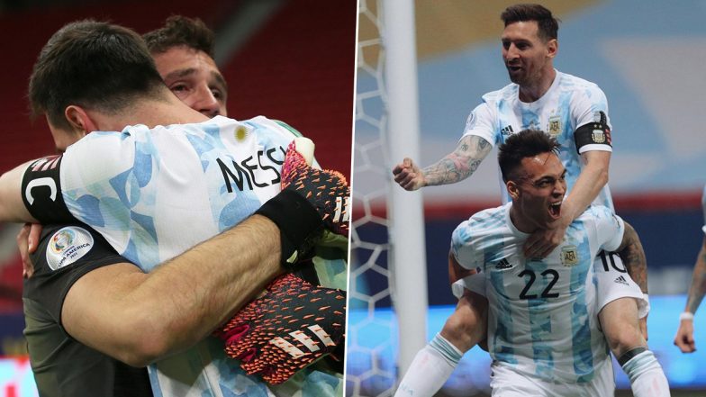 Lionel Messi Reacts As Argentina Secure Copa America 2021 Final Berth (See Post)