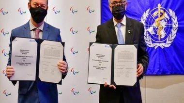Sports News | IPC, WHO Sign MoU for Promotion of Diversity and Equity