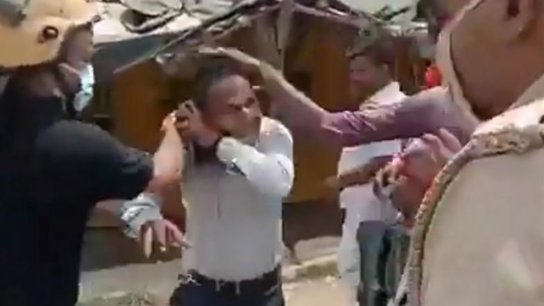 Unnao CDO Divyanshu Patel Accused of Attacking TV Reporter Who Was Filming Him Claiming He 'Helped Kidnap Local Council Members'