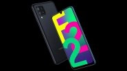 Samsung Galaxy F22 Online Sale Today at 12 Noon via Flipkart & Official Website, Check Prices & Offers Here