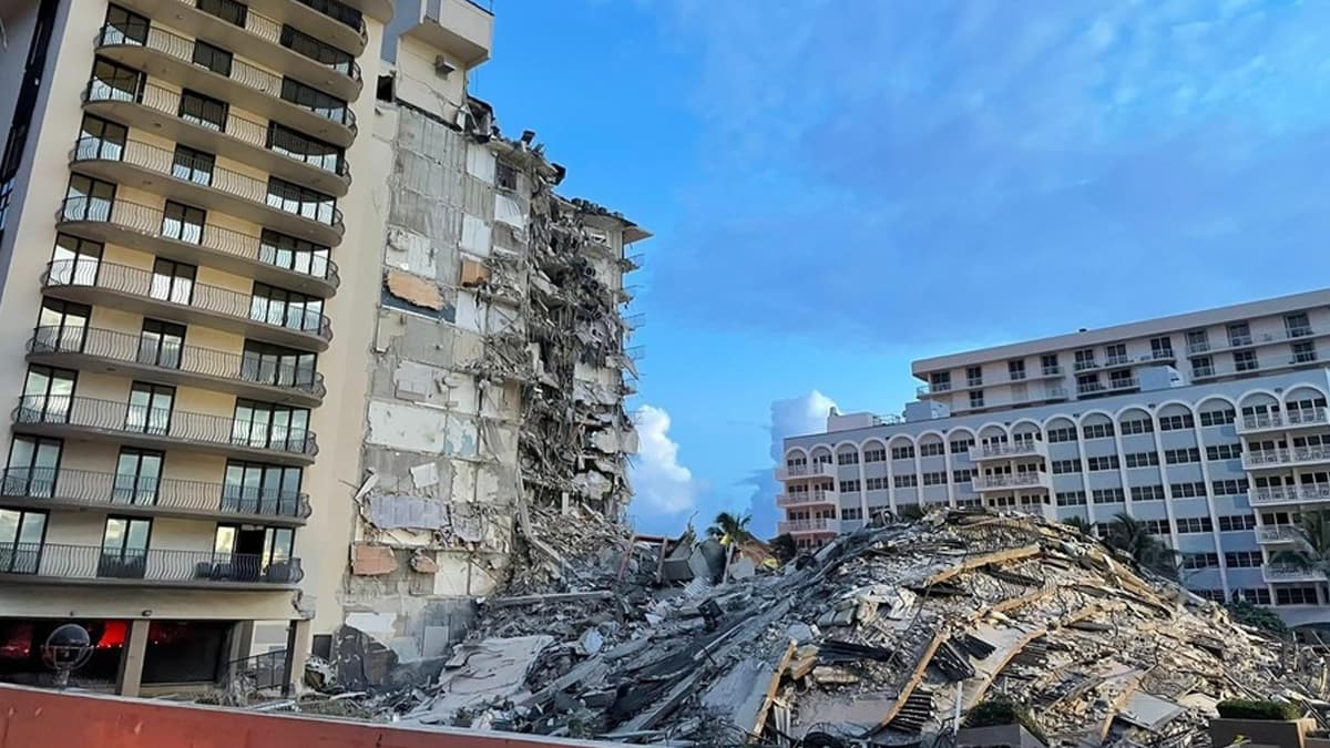 Colapso De Un Apartamento En Florida 3 Cuerpos Más Encontrados En Un Edificio Colapsado En 2455