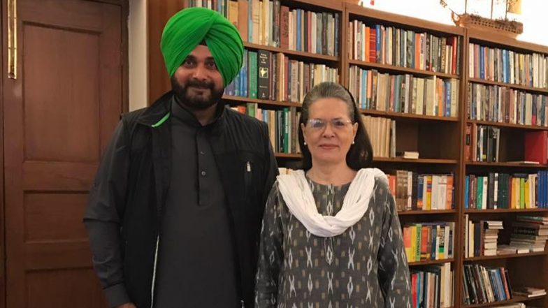 Navjot Singh Sidhu Appointed As Punjab Pradesh Congress President By Sonia Gandhi