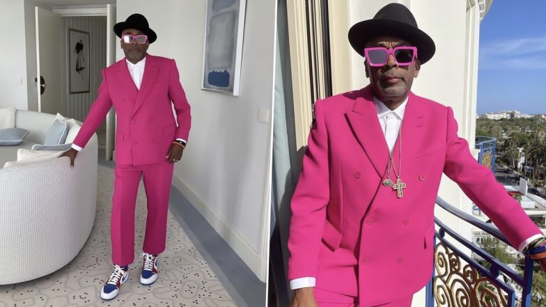 Spike Lee: It Was a Big Week for Pink Suits