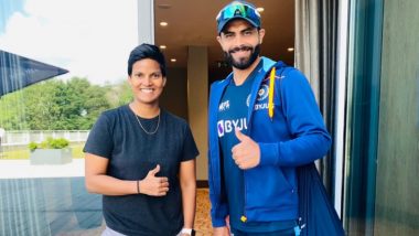 Deepti Sharma, Indian Women’s Team All-Rounder, Shares Picture With her 'Inspiration' Ravindra Jadeja