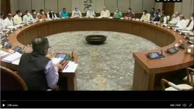 India News | PM Modi Chairs First In-person Union Cabinet Meet in over a Year