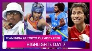 Team India at Tokyo Olympics 2020, Highlights And Results of July 30