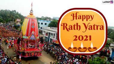 Jagannath Puri Rath Yatra 2021 HD Images with Odia Wishes & Beautifully Decorated Elephants Photos With Happy Ratha Yatra SMS Messages and Greetings