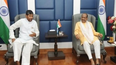 India News | Pashupati Paras Will Pave Way for Progress of Farmers, Entrepreneurs Through Innovations: Om Birla