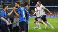 Italy vs England, Euro 2020 Final Live Streaming Online & Match Time in IST: How to Get Live Telecast of ITA vs ENG on TV & Free Football Score Updates in India