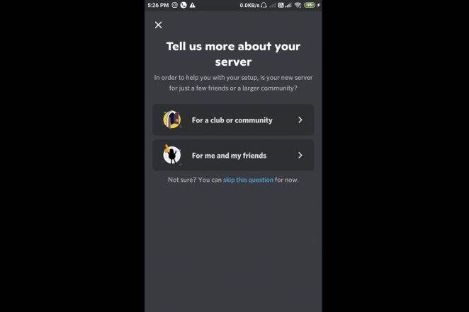 discord on web