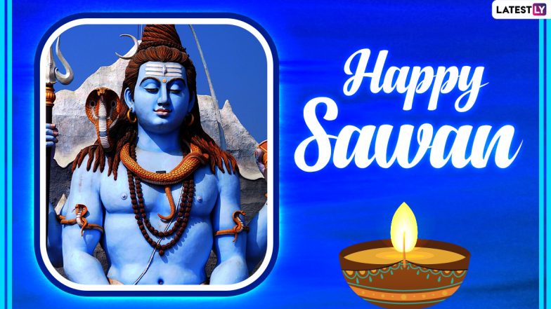 Sawan Somvar 2021 Images & HD Wallpapers for Free Download Online: Wish Happy Shravan on Holy Monday With WhatsApp Messages, Quotes and GIF Greetings