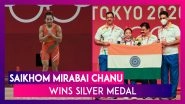 Saikhom Mirabai Chanu Wins Silver Medal In The Women's 49kg Category At Tokyo Olympics 2020