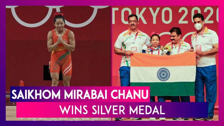 Saikhom Mirabai Chanu Wins Silver Medal In The Women's 49kg Category At ...