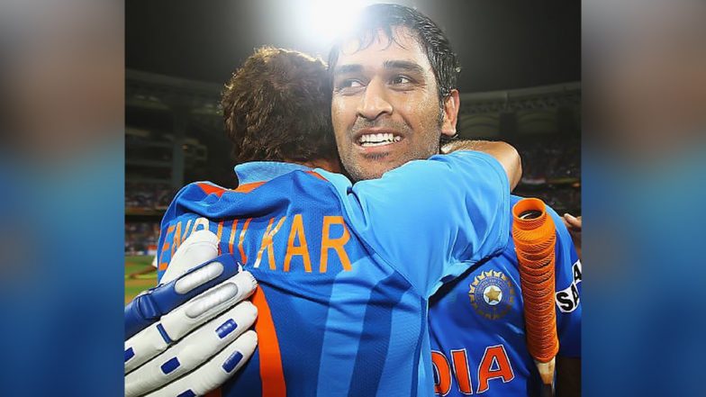 Sachin Tendulkar Wishes MS Dhoni on His Birthday, Calls Him ‘Colleague, Captain & Friend’