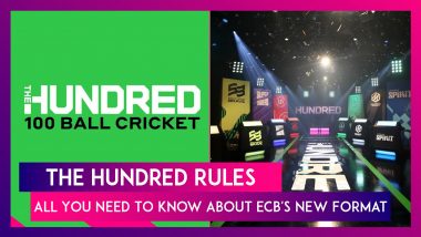 The Hundred 2021: All You Need To Know About ECB's New Format