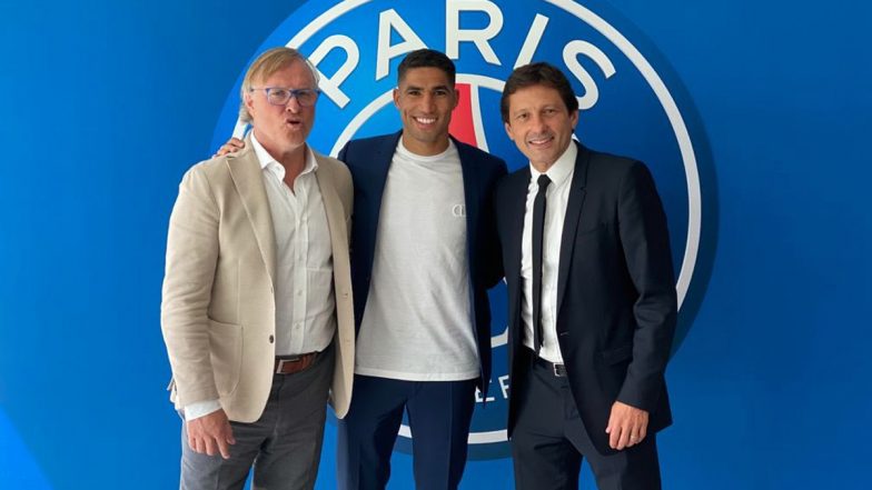 PSG Sign Achraf Hakimi From Inter Milan On Five-Year Deal