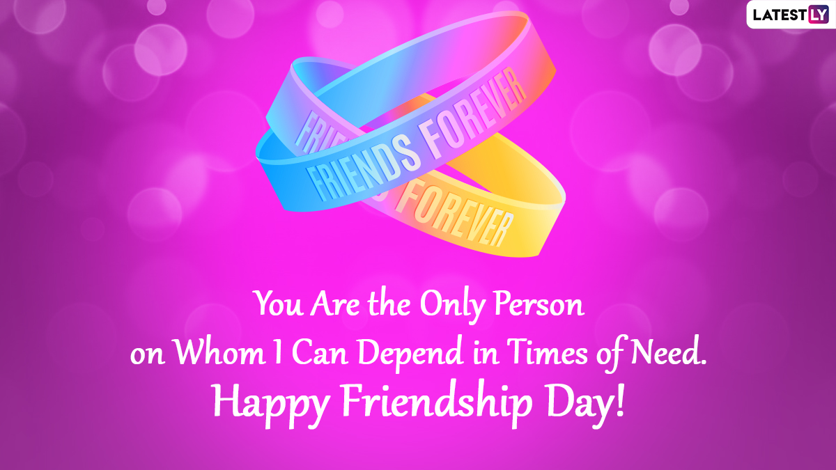 Friendship Day 2021 Greetings & HD Images: WhatsApp Stickers, GIF ...