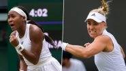 Coco Gauff vs Angelique Kerber, Wimbledon 2021 Live Streaming Online: How to Watch Free Live Telecast of Women's Singles Tennis Match in India?