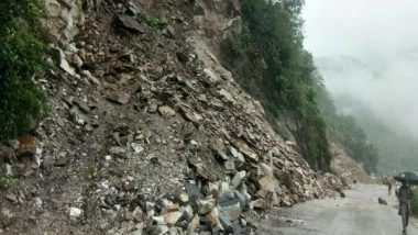 India News | Landslide Blocks Chandigarh-Manali National Highway 3 at Mandi