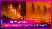 US Wildfires Rage Across The Country's North-West: 13 States, 1 Million Hectares Impacted