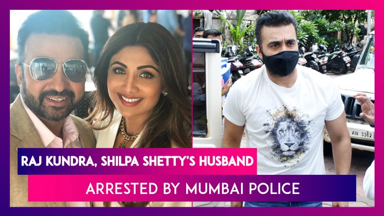 Raj Kundra, Shilpa Shetty's Husband Arrested By Mumbai Police, For Making  Porn Films For Apps | Watch Videos From LatestLY