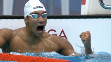 18-Year-Old Ahmed Hafnaoui Of Tunisia Wins Gold In 400m Men's Freestyle At Tokyo Olympics 2020