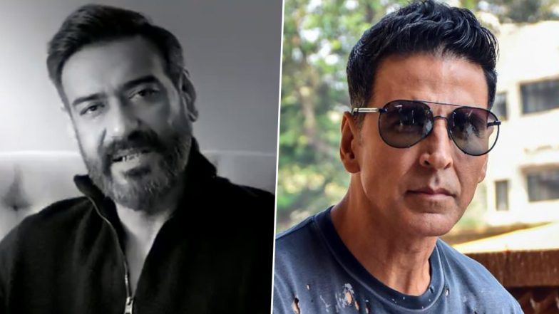 Akshay Kumar Gives a Shoutout to Ajay Devgn’s Heartfelt Tribute to the Indian Bravehearts Via a Beautiful Poem ‘Sipahi’ (Watch Video)