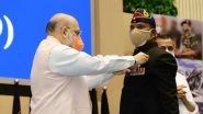 Amit Shah Presents Medals to Brave Officers and Personnel of BSF for Their Indomitable Courage and Outstanding Service