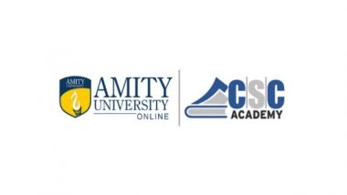 Business News | CSC and Amity University Partner to Offer Higher Education to Lakhs of Rural Students