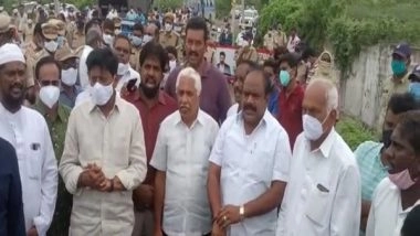 India News | Telangana Police Stops Andhra Govt Whip Samineni Udayabhanu from Entering Pulichintala Project