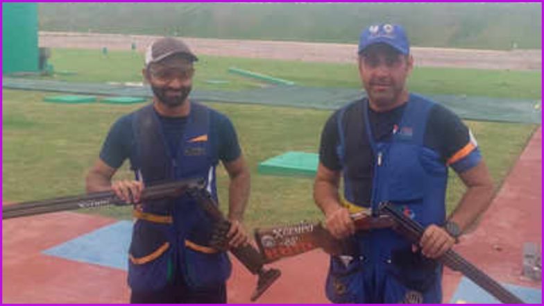 Angad Vir Singh Bajwa, Mairaj Ahmad Fail to Qualify for Final of Men’s Skeet Event in Shooting at Tokyo Olympic Games 2020