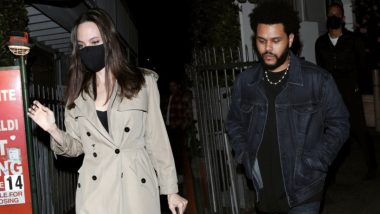 Angelina Jolie Spotted With The Weeknd; Sparks Relationship Rumours (View Pics)