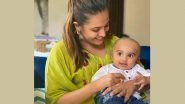 Anita Hassanandani Shares Adorable Pictures of Son Aaravv&rsquo;s Mundan Ceremony