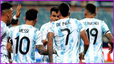 How to Watch Argentina vs Colombia, Copa America 2021 Live Streaming Online in India? Get Free Live Telecast Of South American Championship Match Score Updates on TV